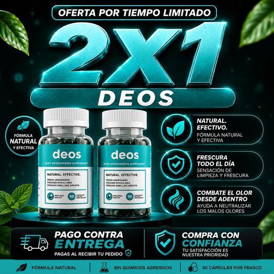 Desodorante Interno Natural | DEOS