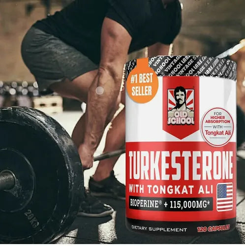 Turkesterone x120 Cápsulas | Suplemento Natural para Masa Muscular