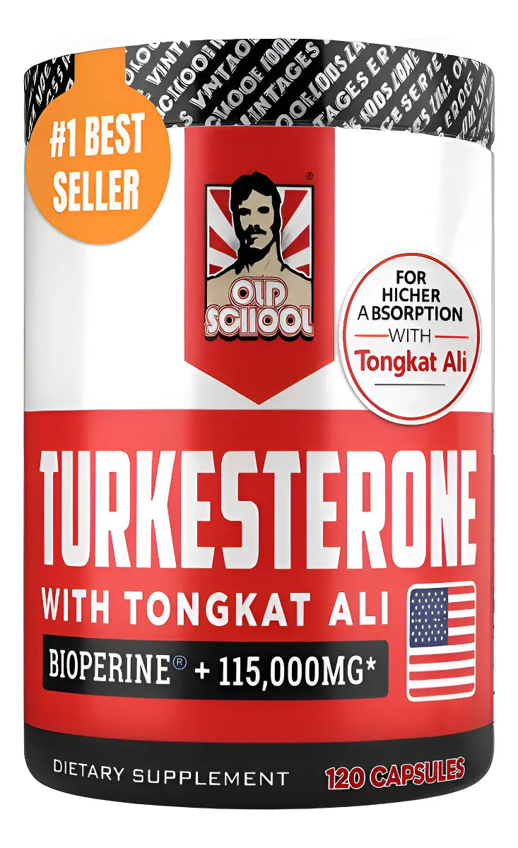 Turkesterone x120 Cápsulas | Suplemento Natural para Masa Muscular